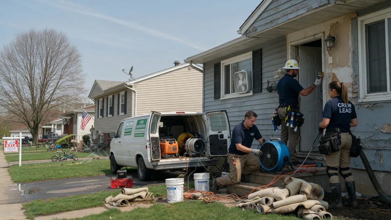 Flood Cleanup in Portland, ND near me