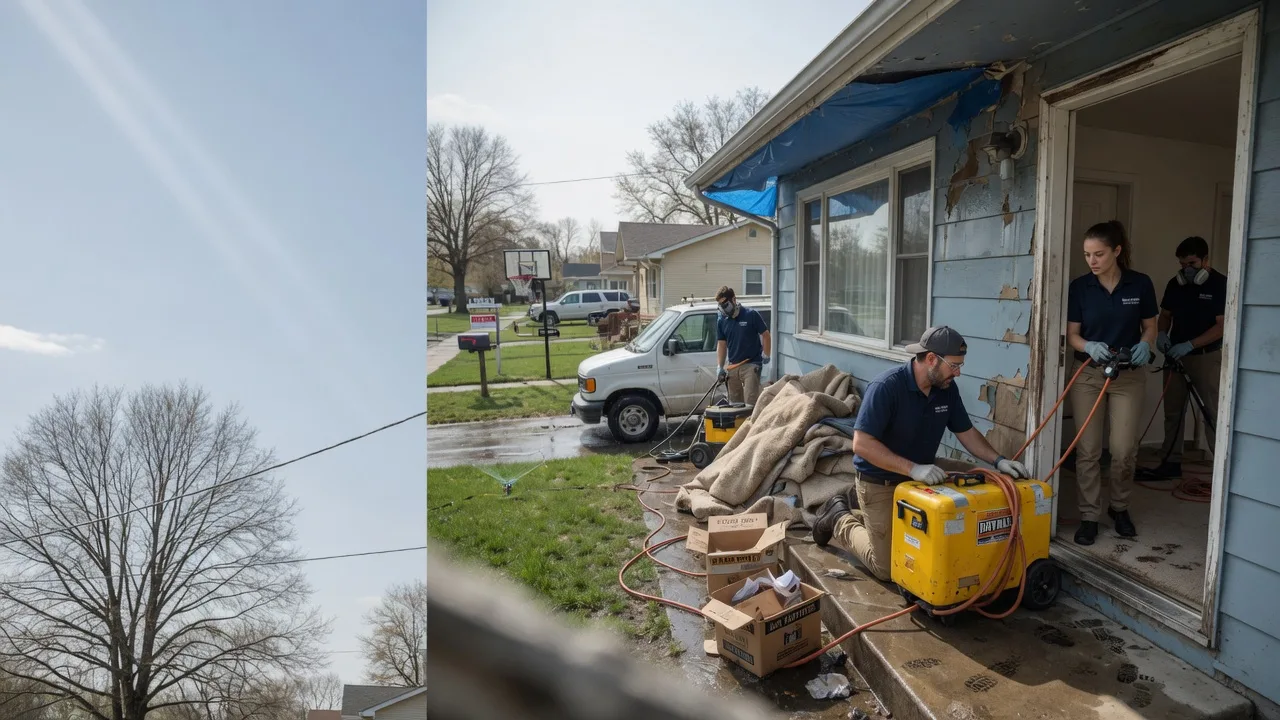 Basement Flood Cleanup in Portland, ND near me